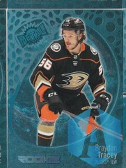 2022-23 Skybox Metal Universe Rookie Blue Spectrum FX #165 Brayden Tracey Ducks